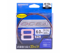 Плетеный шнур Shimano Ocea 8 #10 300м