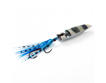 Блесна Hots BigFin 250гр цв.UV.RGB Zebra