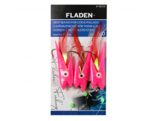 Оснастка Морская Fladen Deep Sea Rig for Cod & Pollack (Pink)