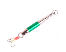 Пилькер Fladen Haken Fjords Silver/Green Reflection 60гр