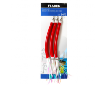 Fladen Gummi Makk 14/0 Red/White