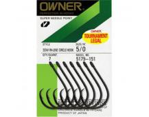 Крючки Owner SSW In-Line Circle Hook 5179 #7/0