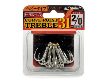 Крючок тройной Shout Curve Point Treble 31 2/0