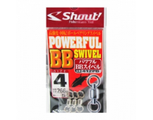 Вертлюг на подшипнике Shout Powerful BB Swivel  №4